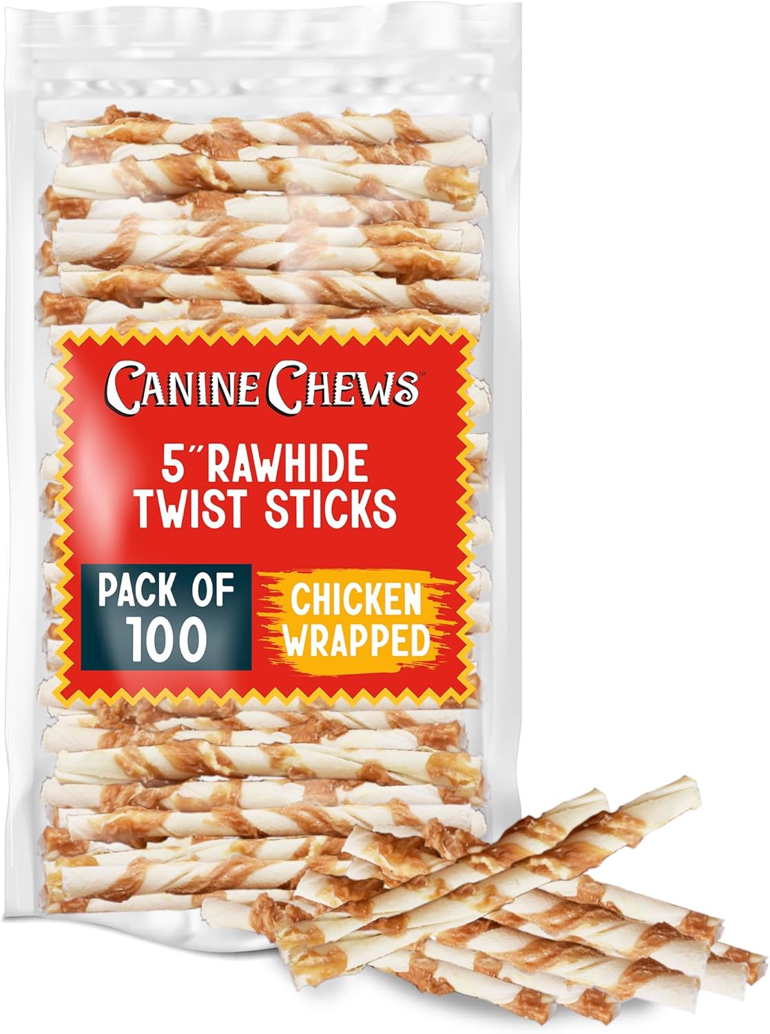 Canine-Chews-Chicken-Wrapped-Rawhide-Twists-for-Dogs---Pack-of-100-Sourced-1317