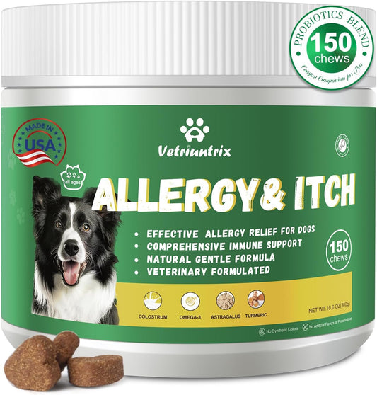 Dog-Allergy-Relief-Chews,-Natural-Dog-Itch-Relief-Chews-with-Omega-3,-&-47