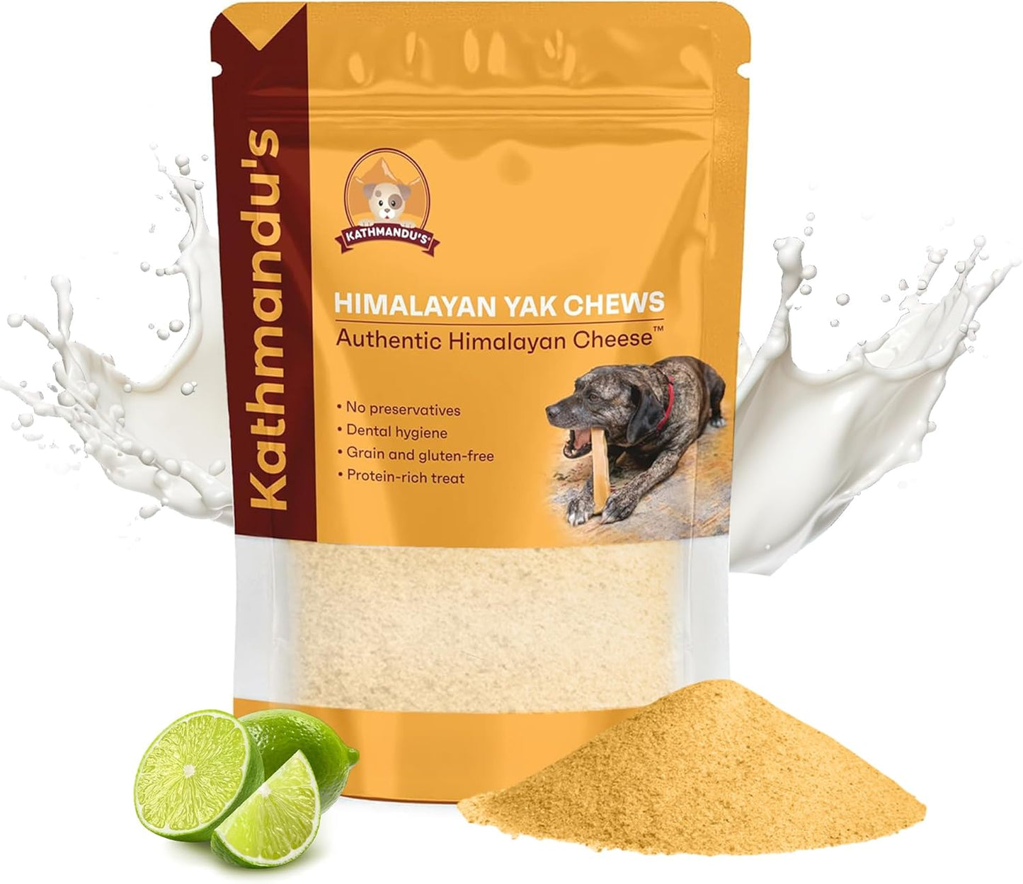 KATHMANDU'S-Yak-Cheese-Powder-Food-Topper---(8-oz)-Dog-Meal-Seasoning-for-398