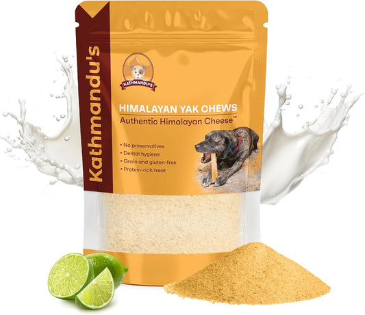 KATHMANDU'S-Yak-Cheese-Powder-Food-Topper---(8-oz)-Dog-Meal-Seasoning-for-398