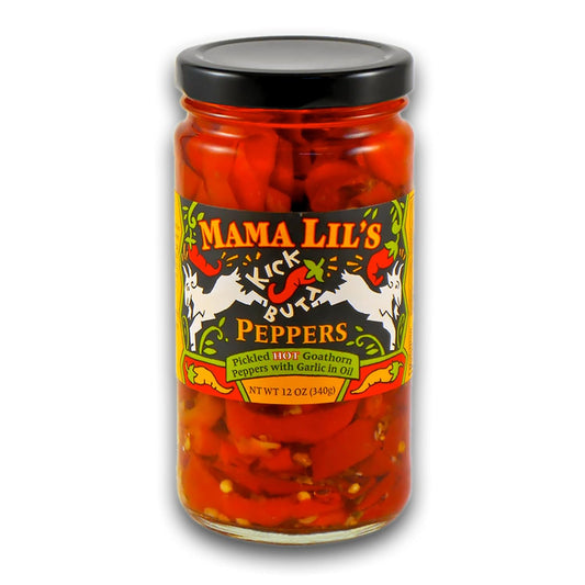 Mama-Lil’s-Kick-Butt-Pickled-Peppers-in-Oil-(Spicy),-12-oz-–-696