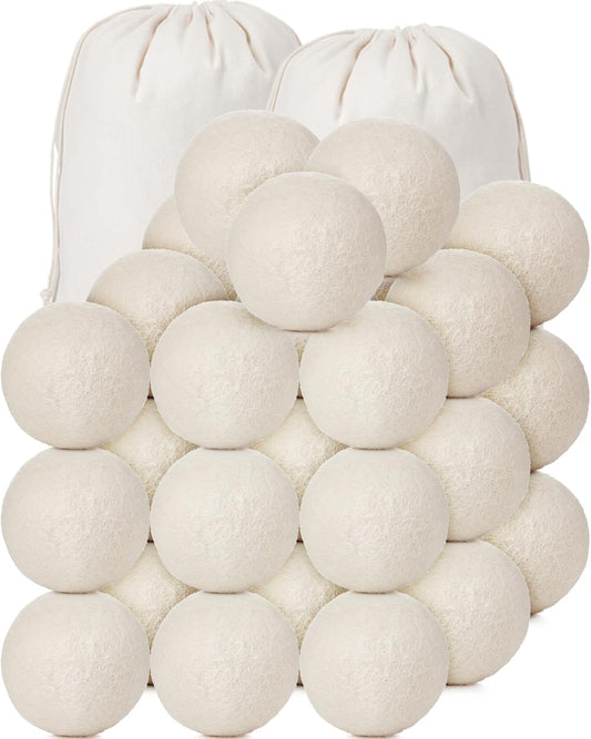 Roowest-36-Pcs-Wool-Dryer-Balls-Set-Reusable-Laundry-Wool-Balls-with-207