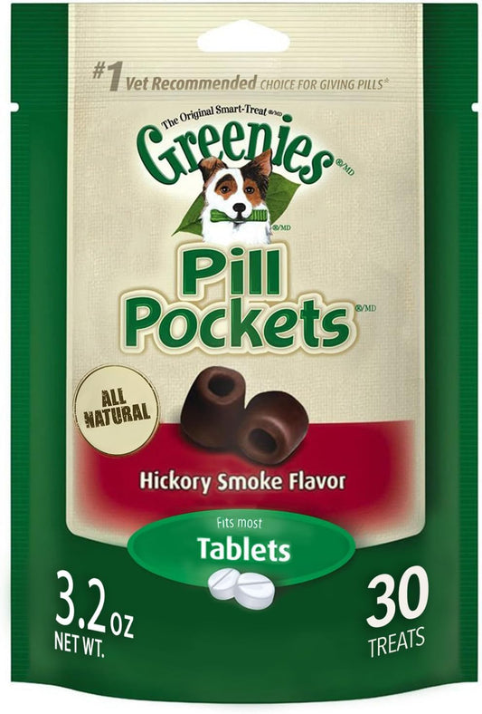 GREENIES-Pill-Pockets-Treats-for-Dogs-Hickory-Smoke---Tablet-Size-Count-94