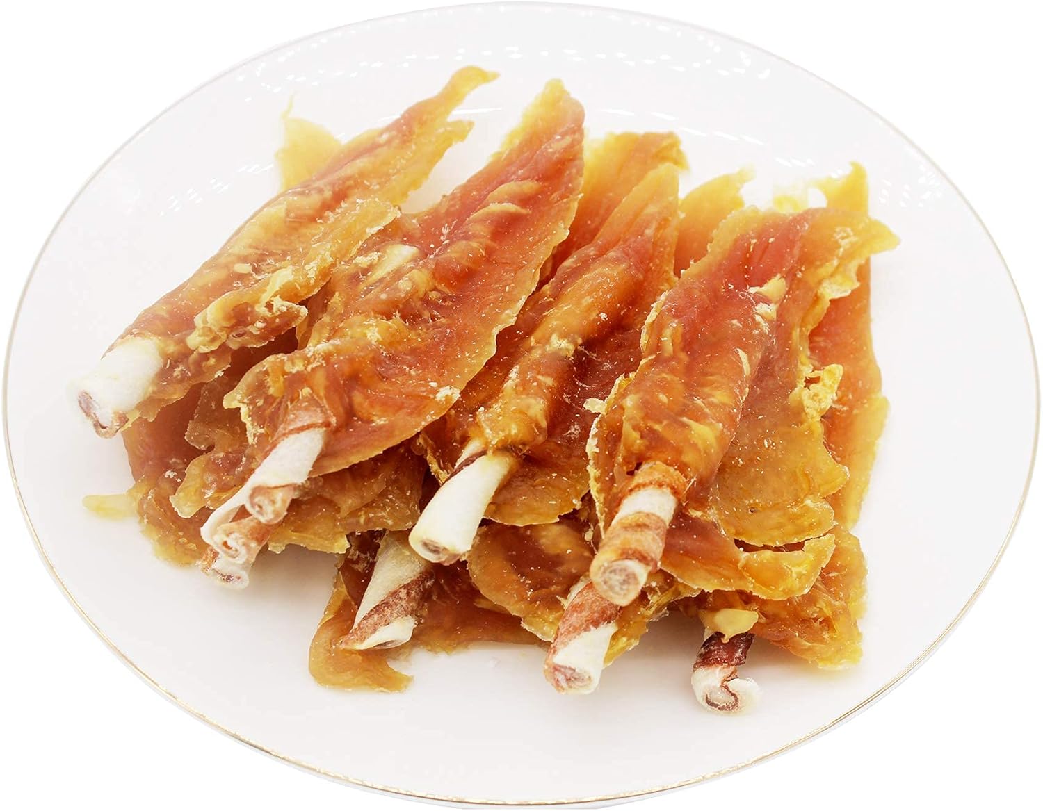 Chicken-Jerky-with-Twist-Rawhide-Sticks-for-Dogs,-32-oz---Protein-917