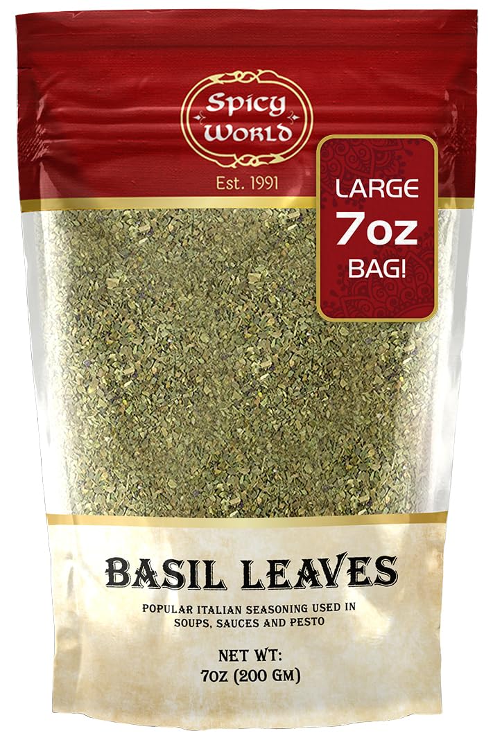 Dried-Basil-Leaves-7oz-(200g)---Natural,-Non-GMO,-Vegan,-Ayurveda-Herb---1753