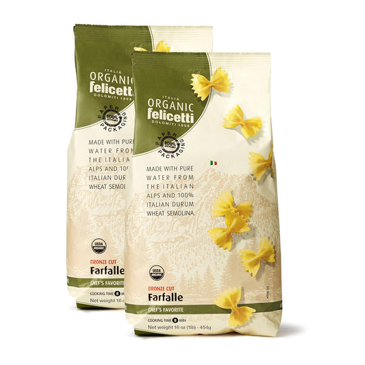 Organic-Felicetti-Farfalle-Pasta-Italian-Non-GMO-16oz-(454g)-2---537