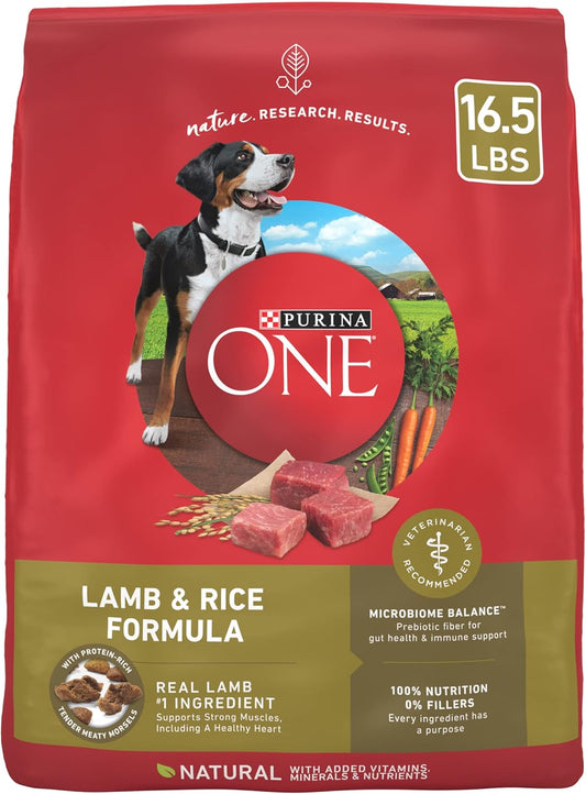 Purina-ONE-Dry-Dog-Food-Lamb-and-Rice-Formula---16.5-lb.-Bag-2556