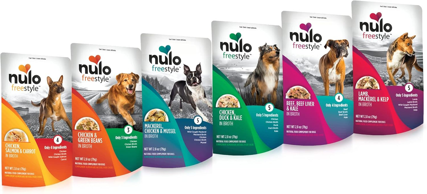 Nulo-Freestyle-Variety-Flavor-Real-Meat-Grain-Free-Premium-Puppy-&-Dog-Topper,-2616