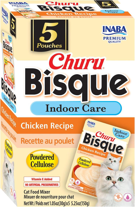 INABA-Churu-Bisque-Indoor-Care-for-Hairball-Control-for-Cats,-Creamy-Lickable-Purée-1316