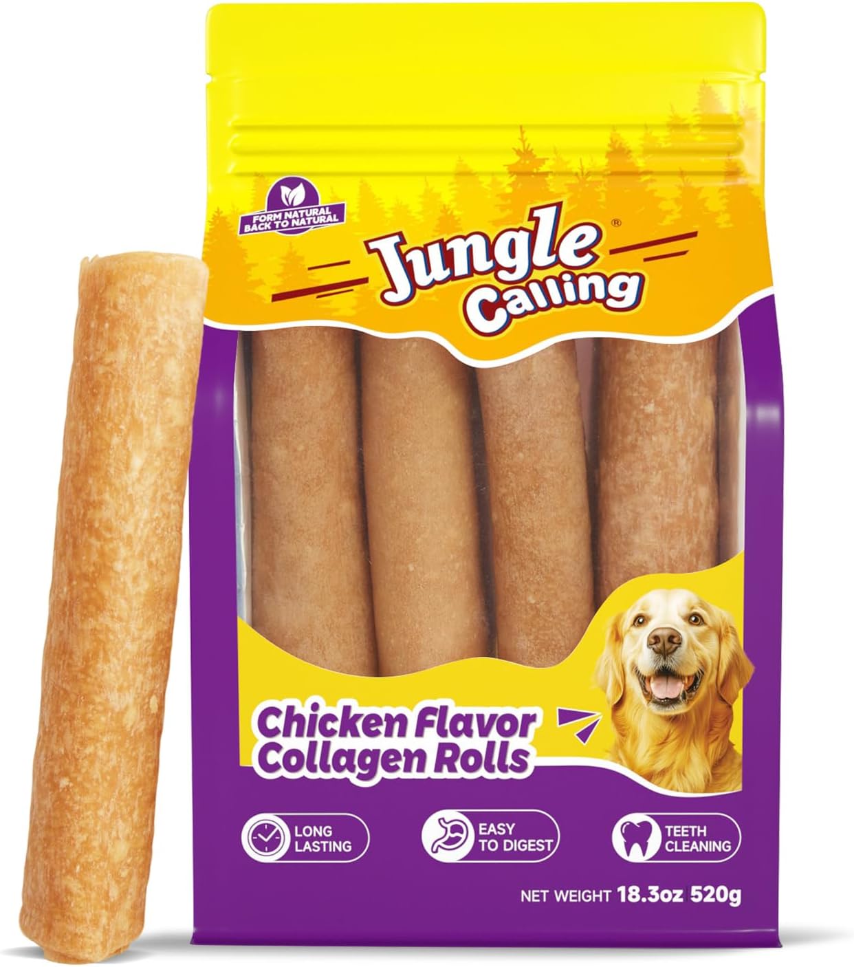 Jungle-Calling-18.3-oz-Collagen-Rolls-for-Dogs,-7-Inch-Long-Dog-1065