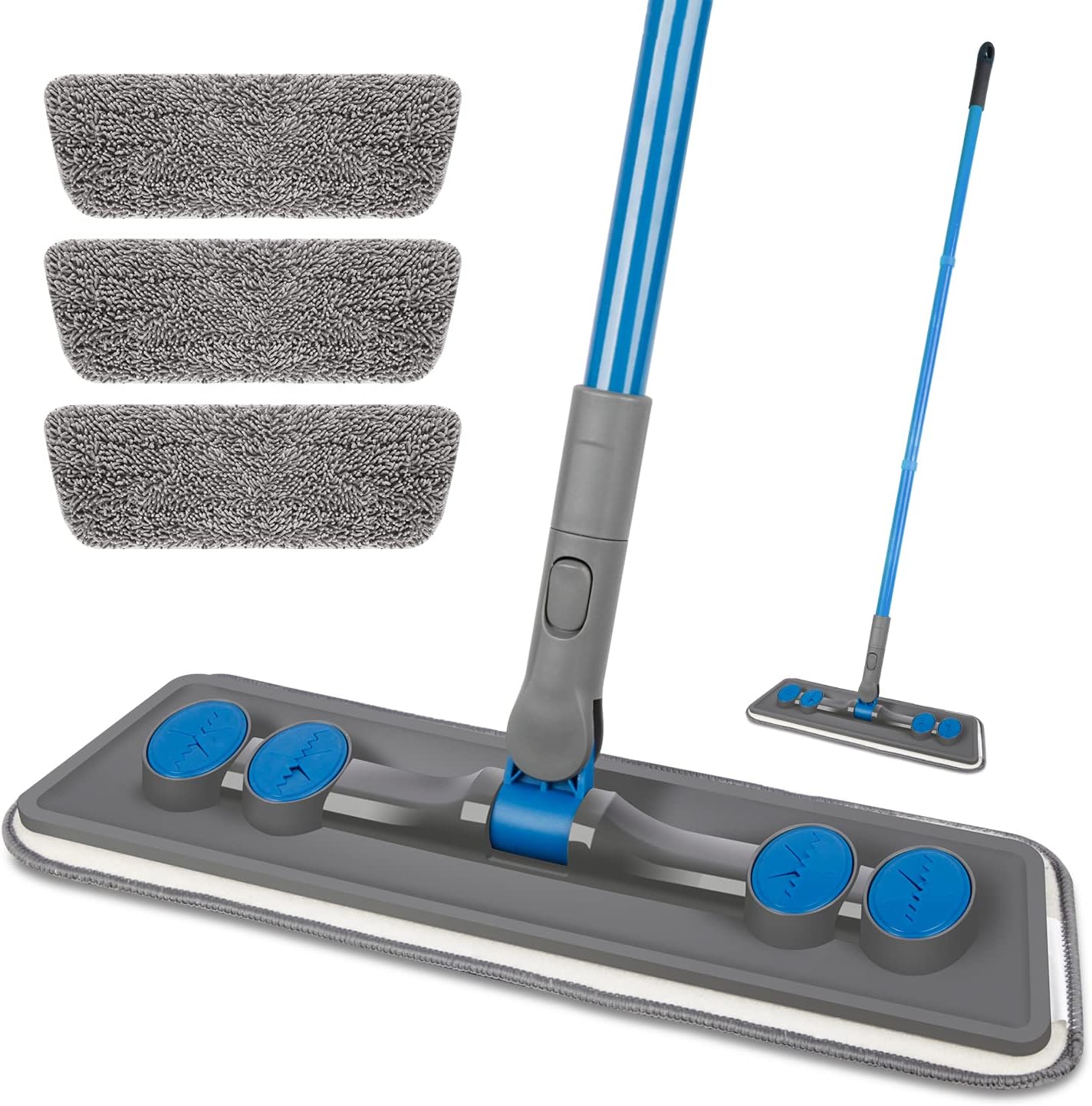 Microfibre-Floor-Mop-for-Cleaning-Floors---FORSPEEDER-Flat-Floor-1138