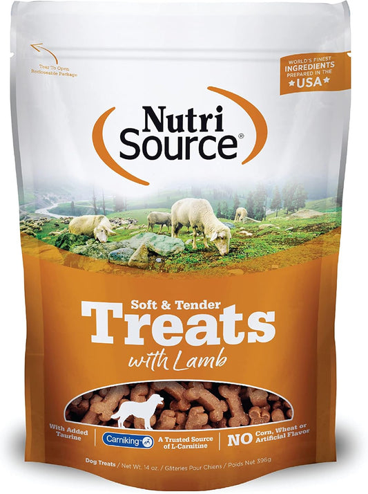 Nutri-Source-TU80021-14-oz-Soft-&-Tender-Lamb-Treats-for--1545