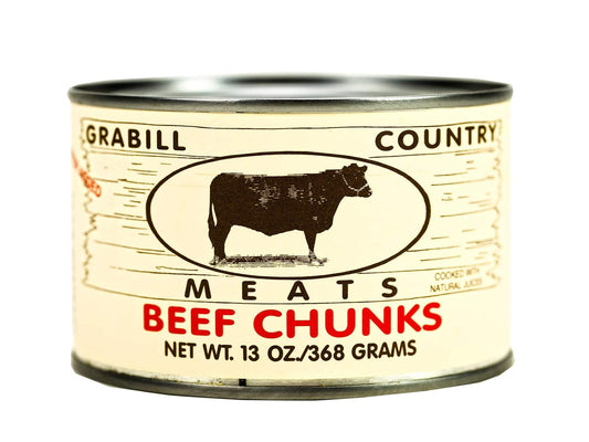 Grabill-Country-Meats-Canned-Beef-Chunks,-Favorite-Amish-Food,-13-Oz.-(Pack-of-238