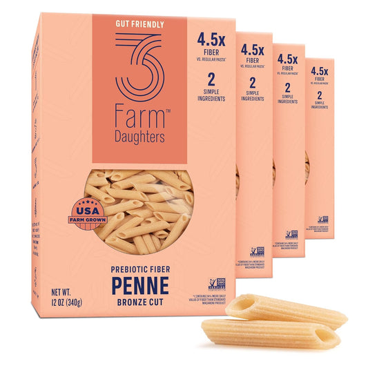 Three-Farm-Daughters-High-Fiber-Pasta-Penne-Pack,-790