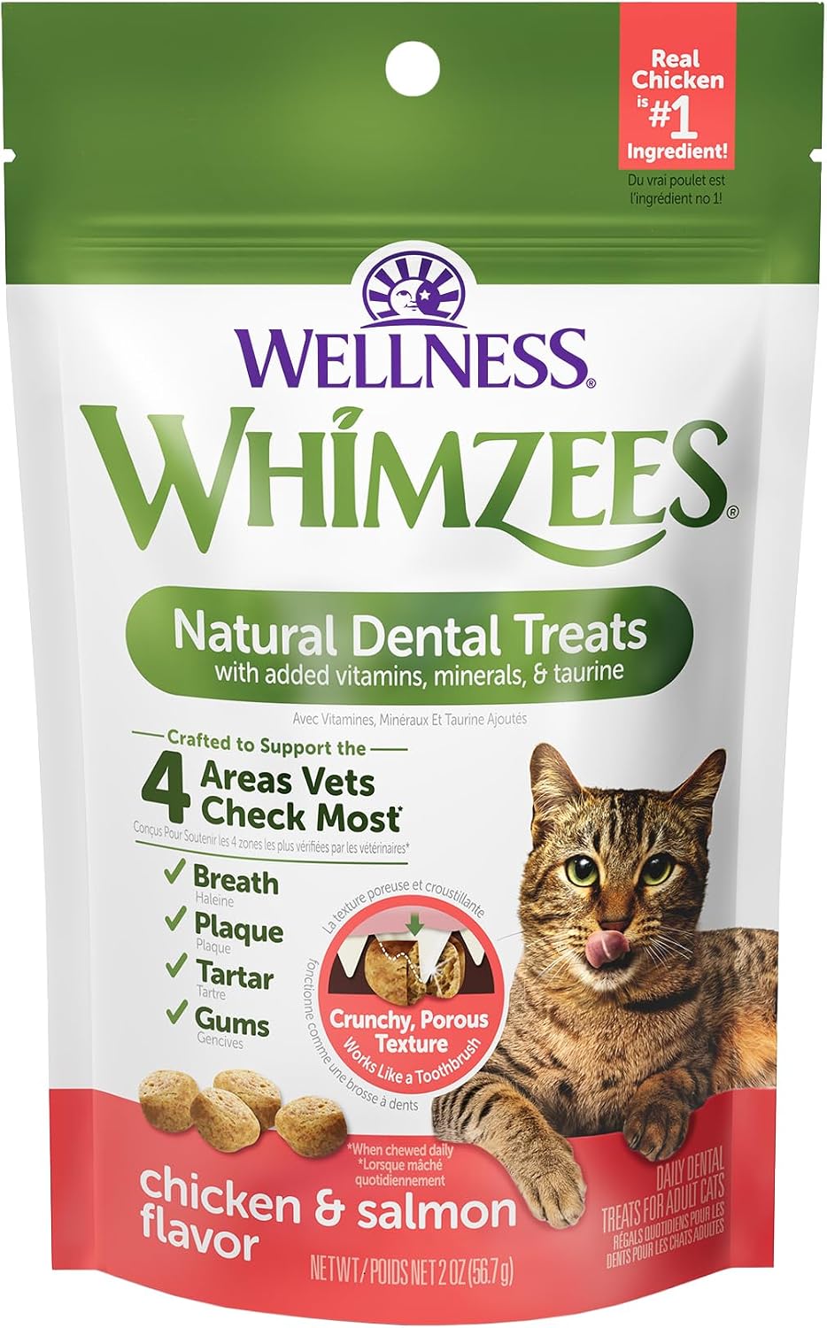 Wellness-WHIMZEES-Cat-Dental-Treats,-Freshens-Breath,-Chicken-and-Salmon-Flavor,-2-oz-1421