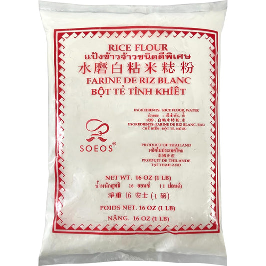 Soeos-Thai-Rice-Flour-16-Ounce-(Basic),-4098