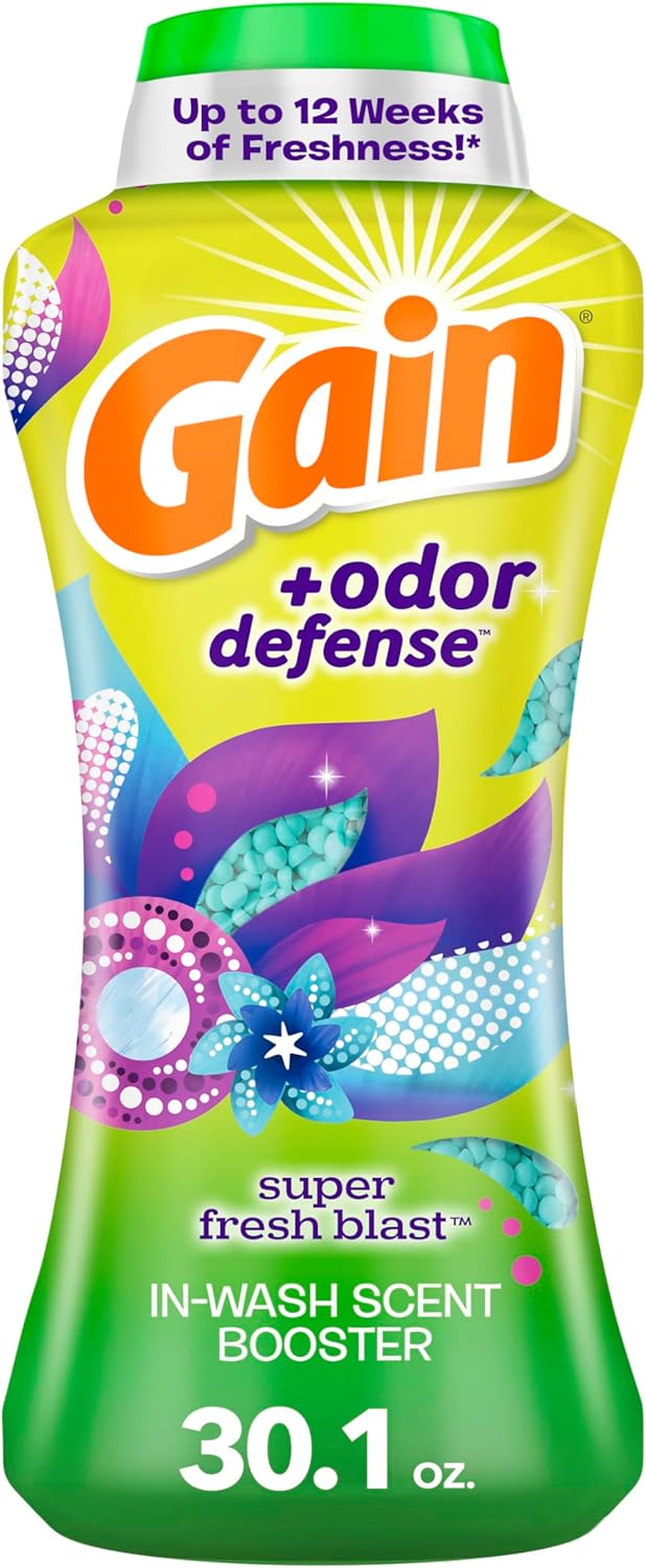 Gain-Odor-Defense-In-Wash-Scent-Booster-Beads,-Super-Fresh-Blast-3540