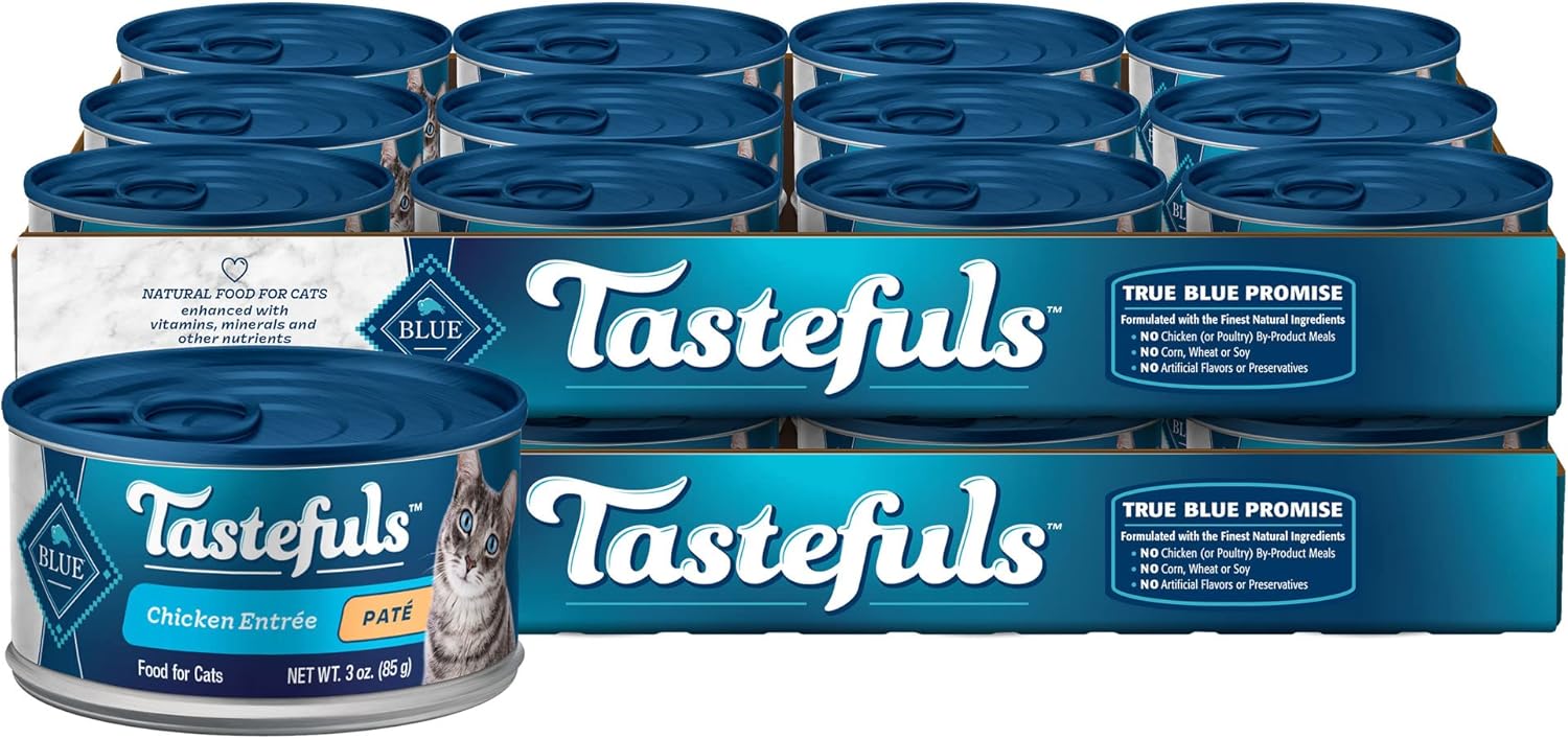 Blue-Buffalo-Tastefuls-Natural-Pate-Wet-Cat-Food,-2140