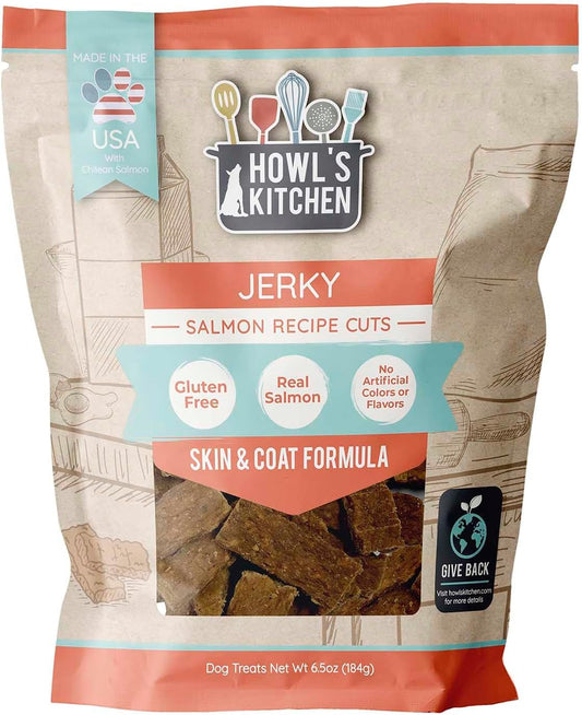 Dog-Treats,-Jerky,-Salmon-Cuts,-Brown,-(AT366)---498