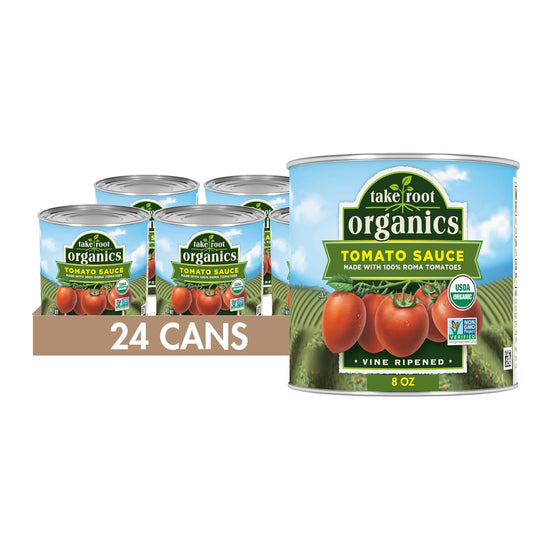 Take-Root-Organics-Salsa-de-tomate-orgánica-enlatada,-lata-620