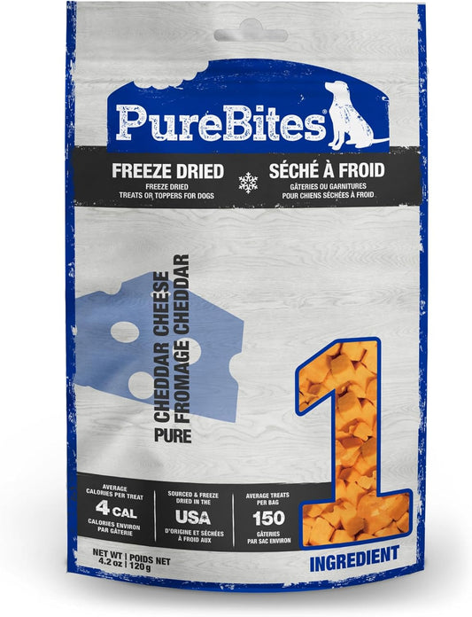 PureBites-Cheddar-Cheese-Freeze-Dried-Dog-Treats,-1-Ingredient,-Made-in-4.2oz-1462