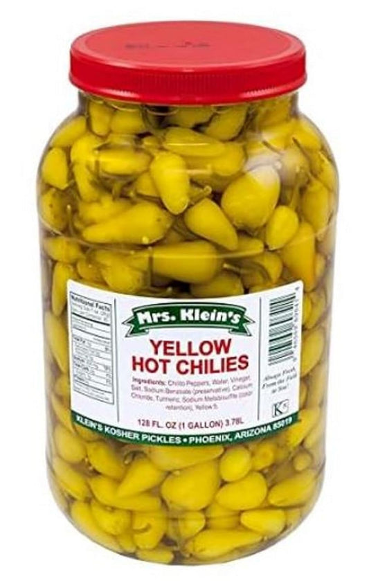 MRS-KLEIN'S-|YELLOW-HOT-CHILIES-|-Made-with-Natural-Ingredients-|-Kosher,-861