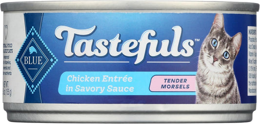 Blue-Buffalo-Tastefuls-Natural-Tender-Morsels-Wet-Cat-Food,-Chicken-Entrée-cans-of--1225