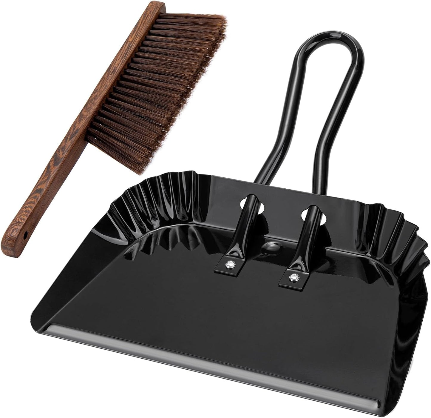 Yangbaga-17In-Metal-Dustpan-and-Brush-Set,Extra-Large-Handheld-Dust-1961