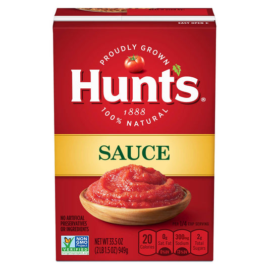 Hunt's-Tomato-Sauce,-33.5-oz,-6-3641