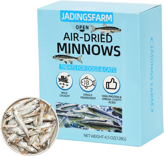 4.5-oz-Natural-Air-Dried-Minnows-for-Dog-and-Cat-Treats,-1-Natural,-High-Protein-Cat-158