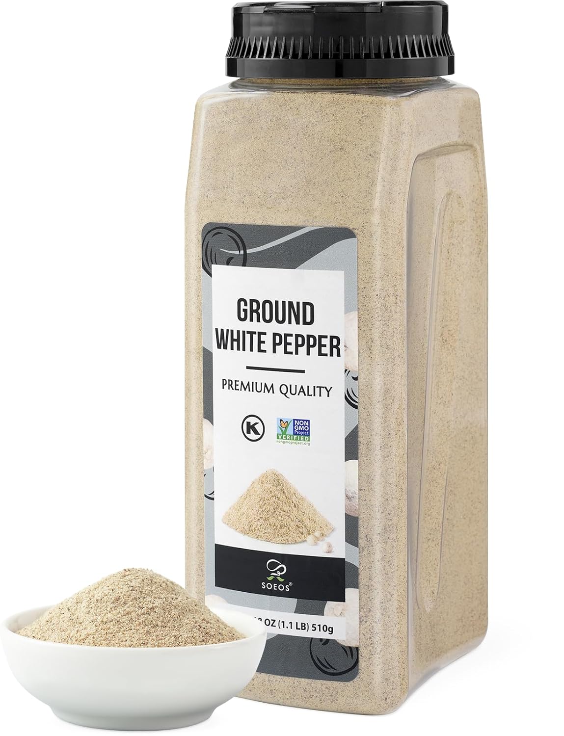 Soeos-Ground-White-Pepper,-18oz-(510g),-Non-GMO,-Kosher-Certified,-Fresh,-Aromatic-and-1059