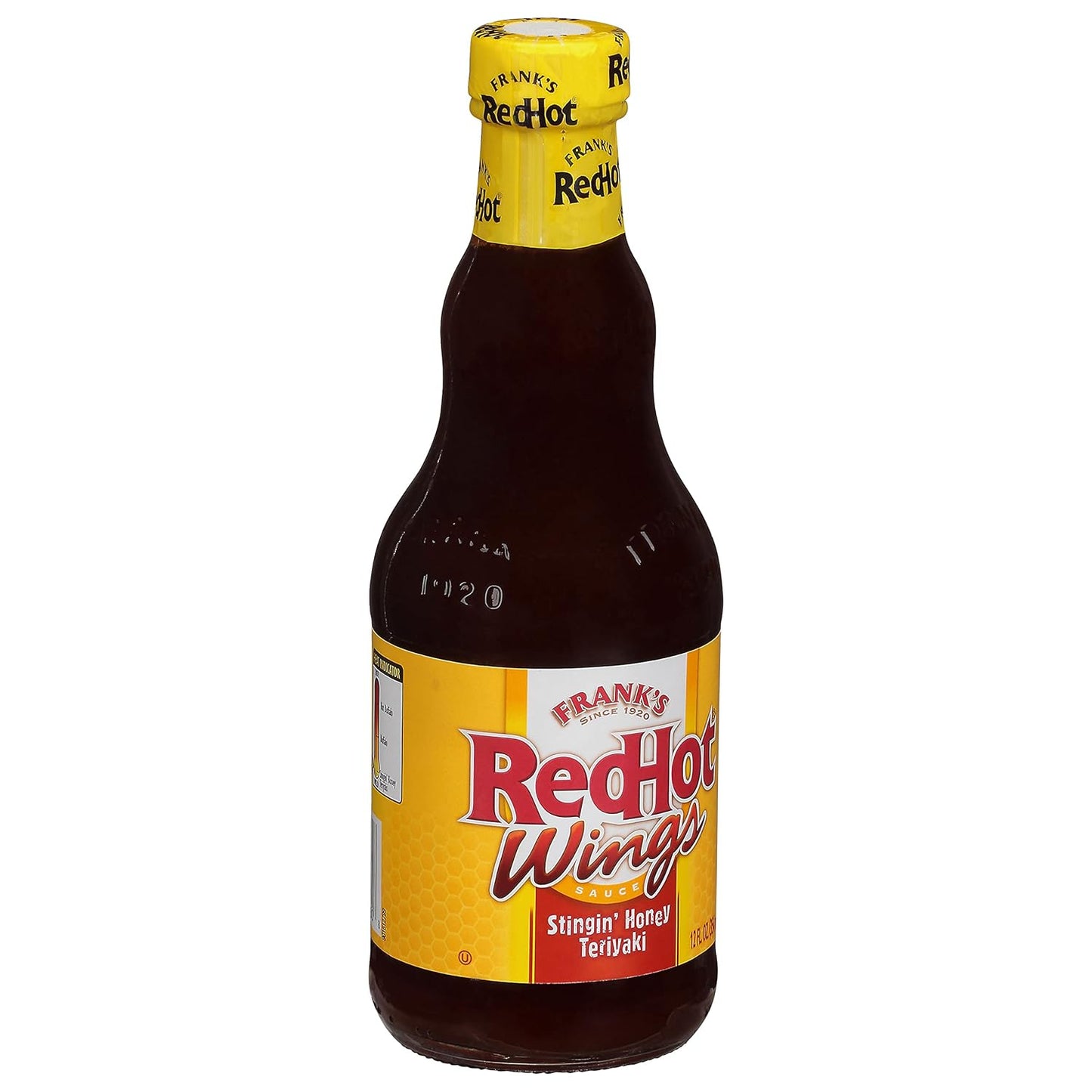 Frank's-RedHot-Stingin'-Honey-Teriyaki-Wings-Sauce,-12-fl-oz-(Pack-of-1300