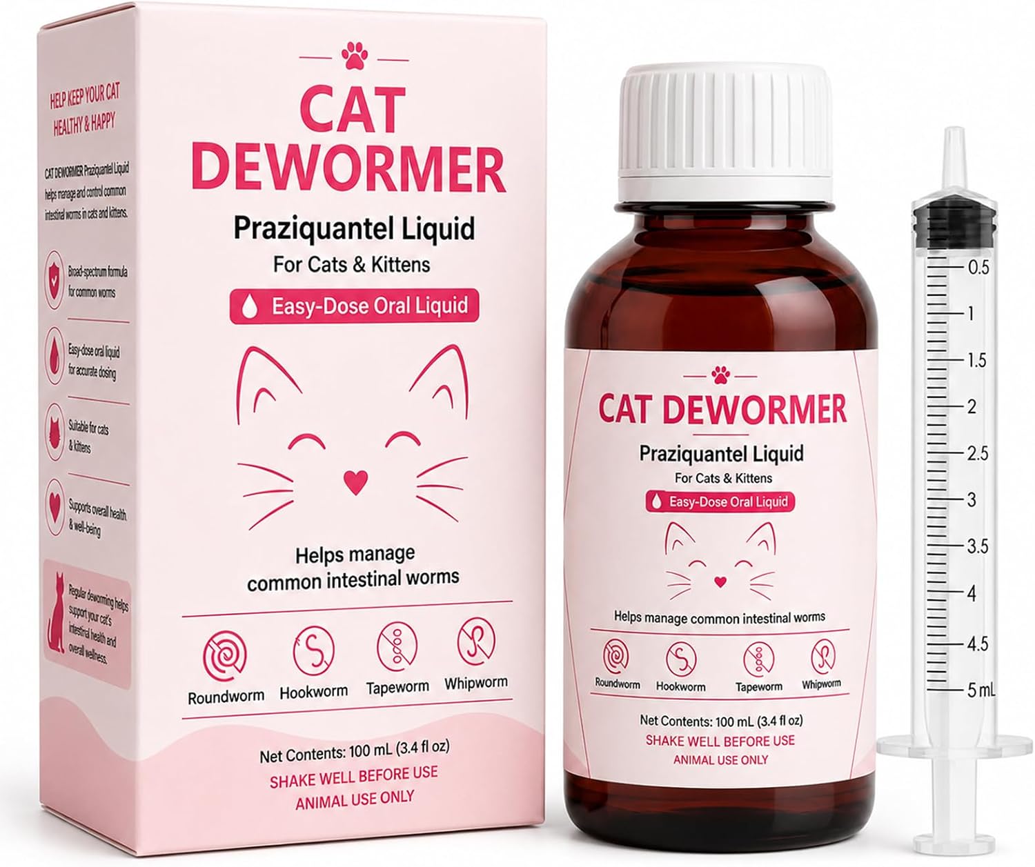 Tapeworm-Dewormer-for-Cats,-Supports-Removal-of-Common-Intestinal-Worms-for-Roundworms-&-883