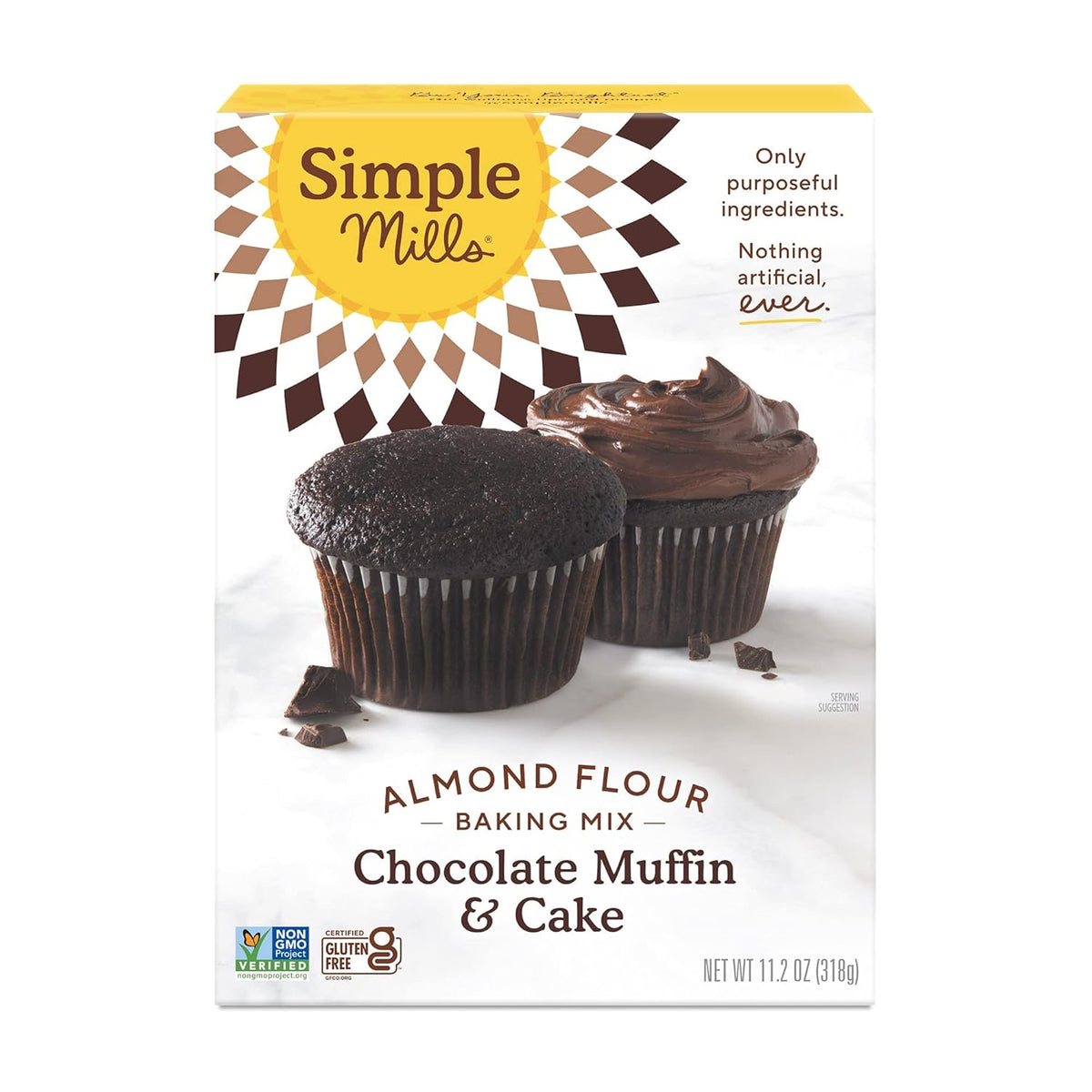Simple-Mills-Almond-Flour-Chocolate-Cupcake-&-Cake-Mix,-1pk,-650