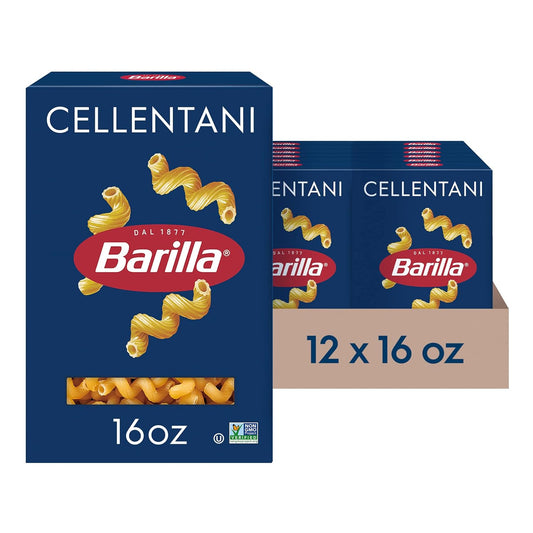 Barilla-Cellentani-Pasta,-16-oz.-Box-(Pack-of-12)-Non-GMO,-940