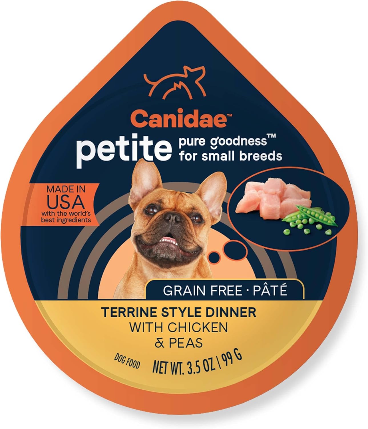 Canidae-Pure-Petite-Premium-Wet-Dog-Food-for-Small-Breeds,-Pate-with-Chicken-1276