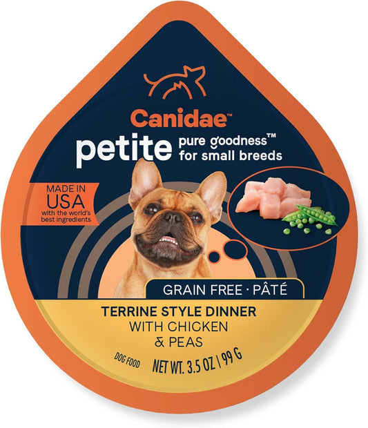 Canidae-Pure-Petite-Premium-Wet-Dog-Food-for-Small-Breeds,-Pate-with-Chicken-1276