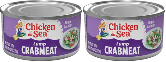 Chicken-of-the-Sea-Lump-Crab,-6oz-Can-(Pack-of-2)-----455