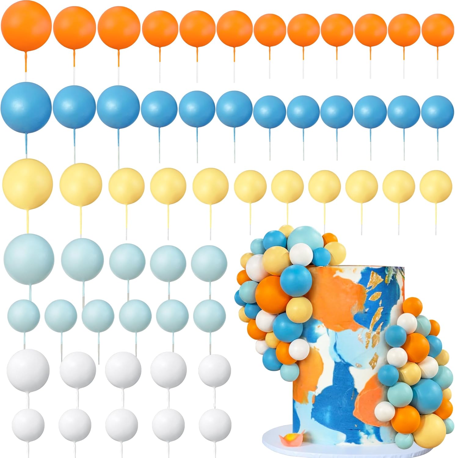 56-PCS-Ball-Cake-Picks-Colorful-Ball-3692