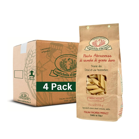 Rustichella-d'Abruzzo-Penne-Rigate-Pasta-(Pack-of-4),-500g---633