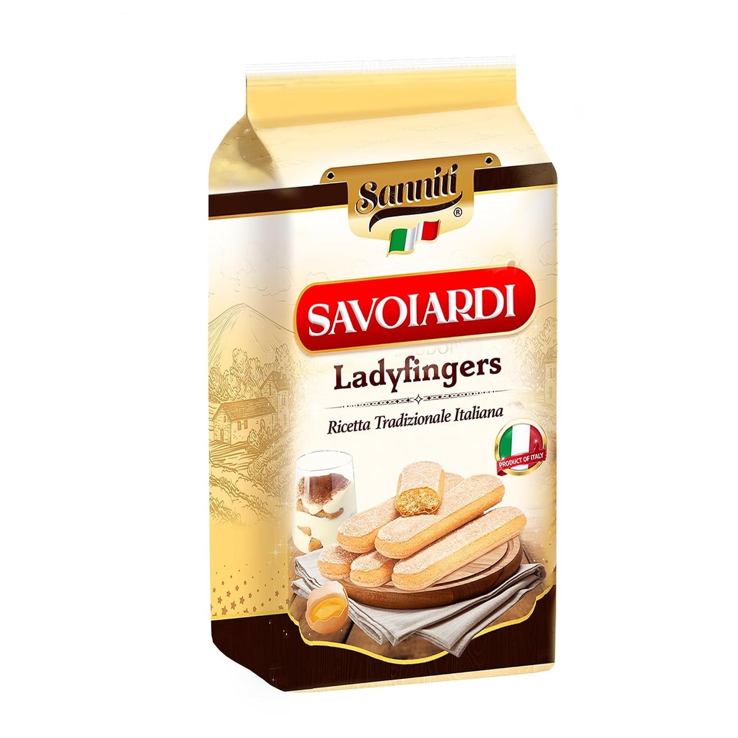 Sanniti-Italian-Savoiardi-Ladyfingers-Cookies-|-Product-of-Italy-|-Biscuits--Great-for-Snacking-Tiramisu,-1488