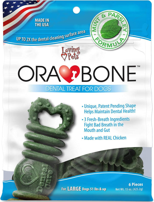 Loving-Pets-Ora-Bone™-Dental-Chews-for-Dogs-–-USA-Made-Dog-Dental-Sticks-with-25