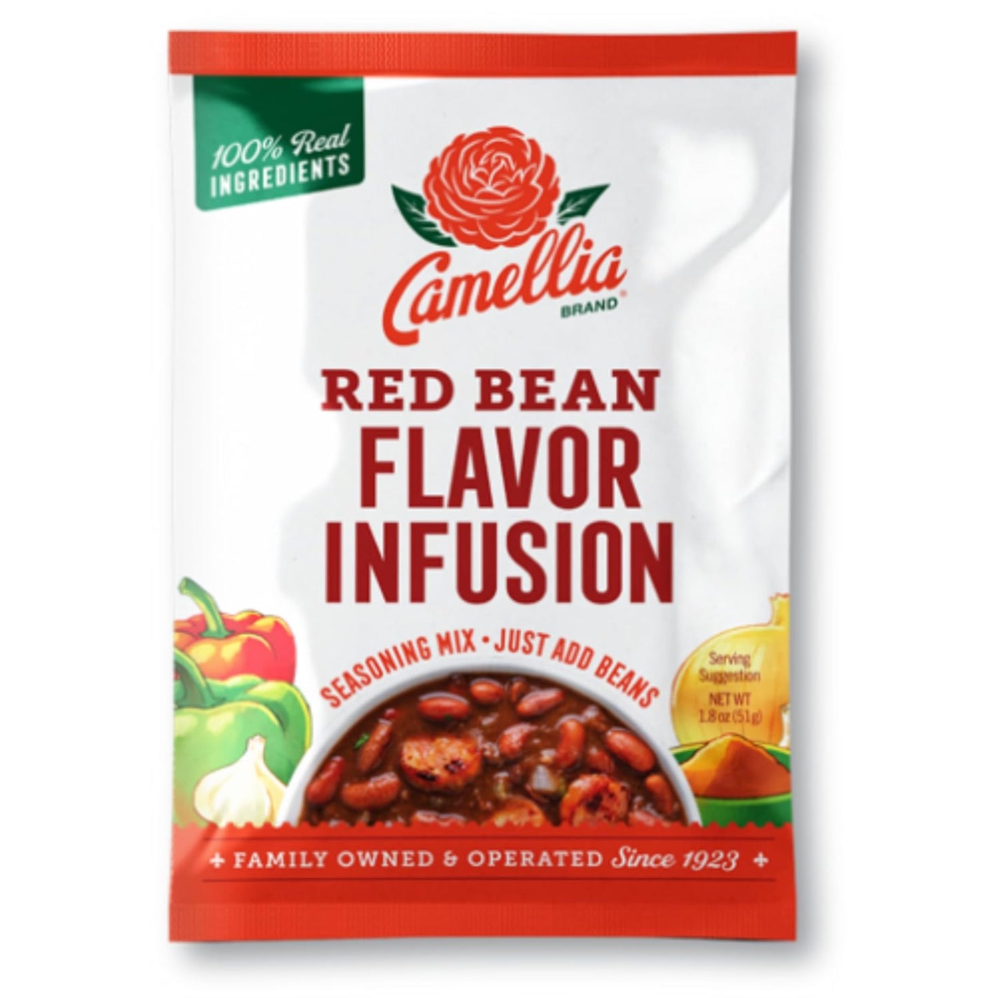 Condimento-de-infusión-con-sabor-a-frijoles-rojos-de-camelia,-de-1780