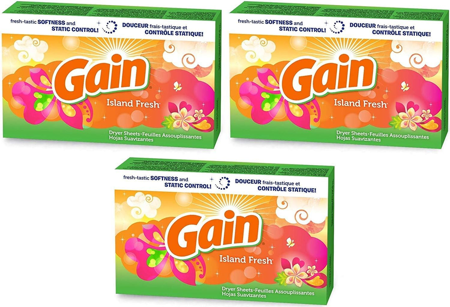 Gain-Dryer-Sheets---Island-Fresh-Scent---34-Count-Dryer-Sheets-502