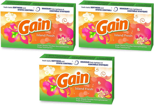 Gain-Dryer-Sheets---Island-Fresh-Scent---34-Count-Dryer-Sheets-502