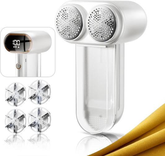 Dual-Head-Fabric-Shaver,-Rechargeable-Electric-Lint-Remover,-3-Speed-Sweater-Shaver-404