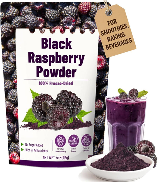 Black-Raspberry-Powder-4oz---Freeze-Dried-Black-Raspberry-Fruit-Powder-for-Smoothies,-Yogurt-Desserts-789