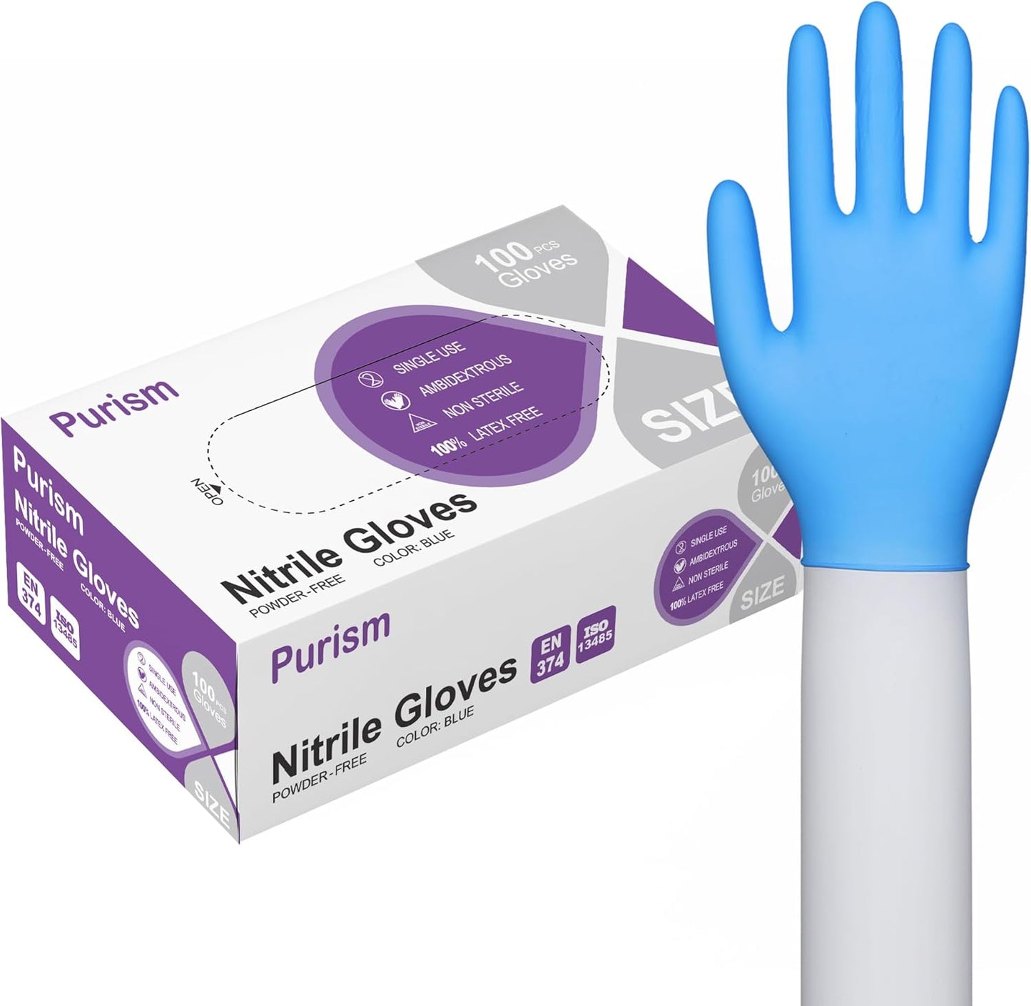 Daddy's-Choice-Nitrile-Gloves-100Pcs-1000-Pcs-Disposable-Blue,-Small/Medium/Large/XLarge,-No-Latex-No-Powder---720