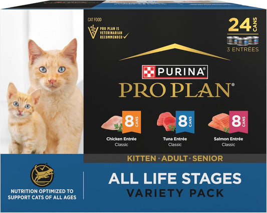 Purina-Pro-Plan-High-Protein-Wet-Cat-Food-Pate-All-Life-Classic-Variety--1381