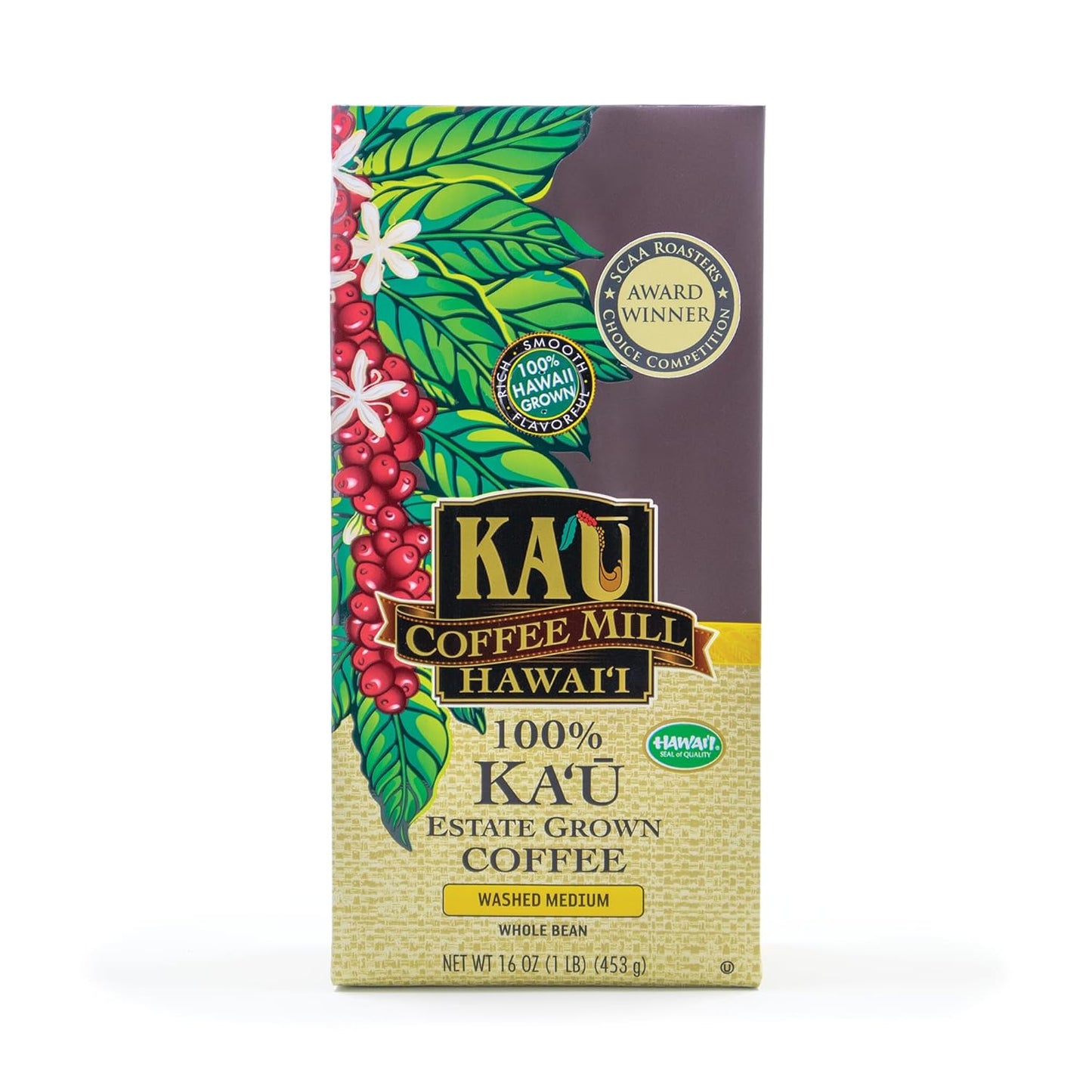 Ka'u-Coffee-Mill-Washed-Medium-Roast-Whole-Bean---Bright-Aroma---Plum-820